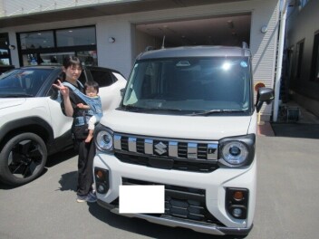 スペーシアギア　納車式です！
